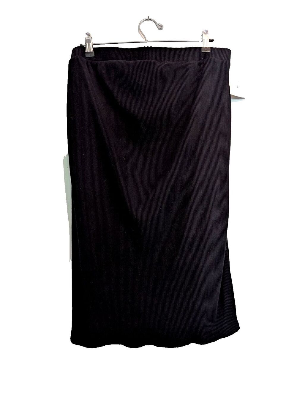 Ingrid & Isabel Maternity Black Midi Skirt Size L